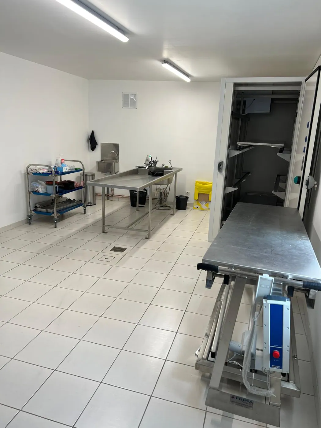 Salle technique de préparation du complexe funéraire AS-SIRAT